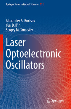 Couverture de l’ouvrage Laser Optoelectronic Oscillators