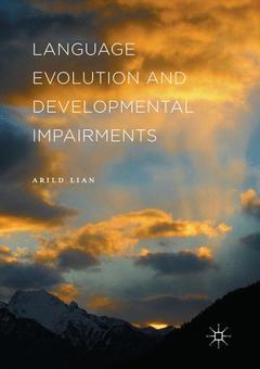Couverture de l’ouvrage Language Evolution and Developmental Impairments