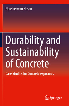 Couverture de l’ouvrage Durability and Sustainability of Concrete
