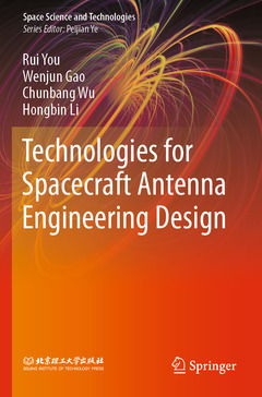 Couverture de l’ouvrage Technologies for Spacecraft Antenna Engineering Design