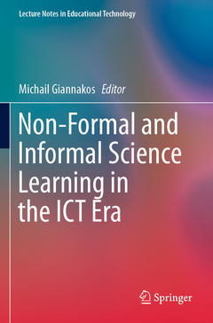 Couverture de l’ouvrage Non-Formal and Informal Science Learning in the ICT Era