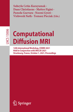 Couverture de l’ouvrage Computational Diffusion MRI