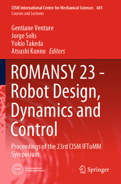 Couverture de l’ouvrage ROMANSY 23 - Robot Design, Dynamics and Control