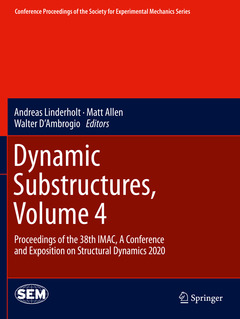 Couverture de l’ouvrage Dynamic Substructures, Volume 4
