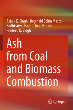 Couverture de l’ouvrage Ash from Coal and Biomass Combustion