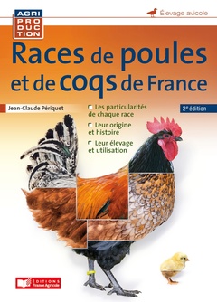 Couverture de l’ouvrage Races de poules et de coqs de France