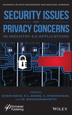 Couverture de l’ouvrage Security Issues and Privacy Concerns in Industry 4.0 Applications