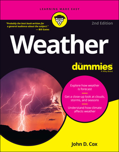 Couverture de l’ouvrage Weather For Dummies