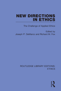Couverture de l’ouvrage New Directions in Ethics