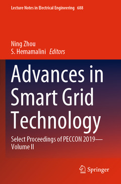 Couverture de l’ouvrage Advances in Smart Grid Technology