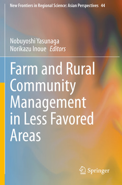 Cover of the book Farm and Rural Community Management in Less Favored Areas