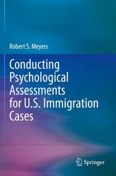 Couverture de l’ouvrage Conducting Psychological Assessments for U.S. Immigration Cases