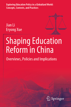 Couverture de l’ouvrage Shaping Education Reform in China