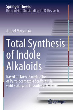 Couverture de l’ouvrage Total Synthesis of Indole Alkaloids