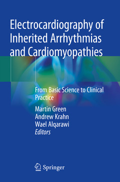 Couverture de l’ouvrage Electrocardiography of Inherited Arrhythmias and Cardiomyopathies