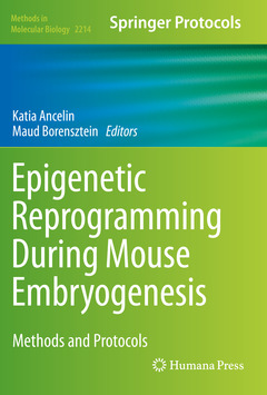 Couverture de l’ouvrage Epigenetic Reprogramming During Mouse Embryogenesis