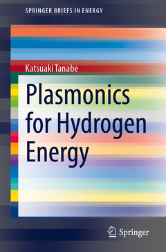 Couverture de l’ouvrage Plasmonics for Hydrogen Energy
