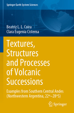 Couverture de l’ouvrage Textures, Structures and Processes of Volcanic Successions
