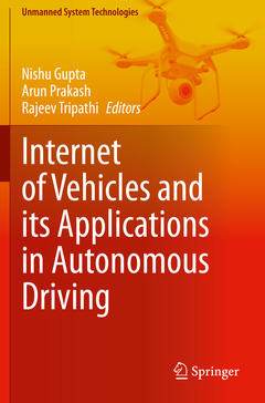 Couverture de l’ouvrage Internet of Vehicles and its Applications in Autonomous Driving