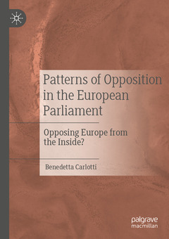 Couverture de l’ouvrage Patterns of Opposition in the European Parliament