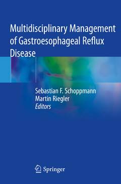 Couverture de l’ouvrage Multidisciplinary Management of Gastroesophageal Reflux Disease
