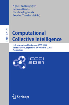 Couverture de l’ouvrage Computational Collective Intelligence