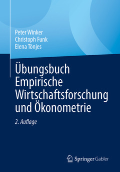 Couverture de l’ouvrage Übungsbuch Empirische Wirtschaftsforschung und Ökonometrie