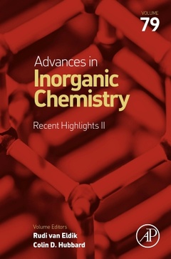 Couverture de l’ouvrage Advances in Inorganic Chemistry: Recent Highlights II