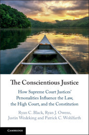 Couverture de l’ouvrage The Conscientious Justice