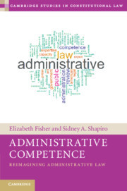 Couverture de l’ouvrage Administrative Competence