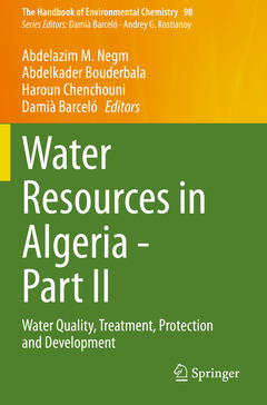 Couverture de l’ouvrage Water Resources in Algeria - Part II