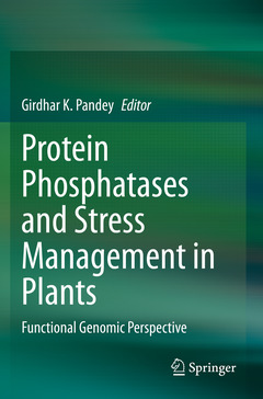 Couverture de l’ouvrage Protein Phosphatases and Stress Management in Plants