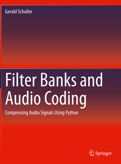 Couverture de l’ouvrage Filter Banks and Audio Coding