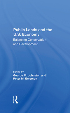 Couverture de l’ouvrage Public Lands And The U.s. Economy