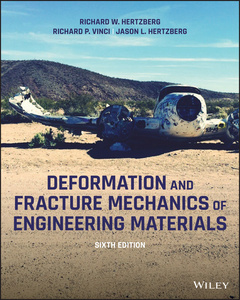 Couverture de l’ouvrage Deformation and Fracture Mechanics of Engineering Materials