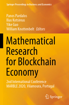 Couverture de l’ouvrage Mathematical Research for Blockchain Economy