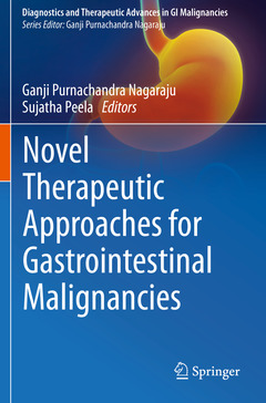 Couverture de l’ouvrage Novel therapeutic approaches for gastrointestinal malignancies