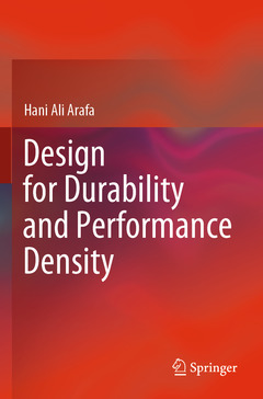 Couverture de l’ouvrage Design for Durability and Performance Density