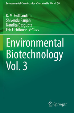 Couverture de l’ouvrage Environmental Biotechnology Vol. 3