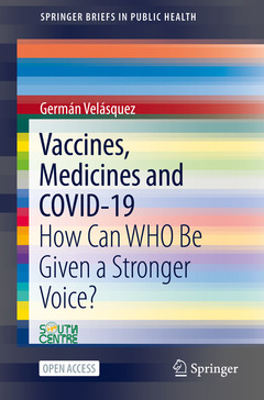 Couverture de l’ouvrage Vaccines, Medicines and COVID-19