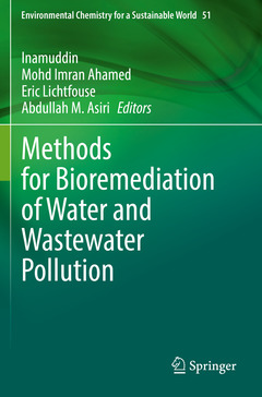 Couverture de l’ouvrage Methods for Bioremediation of Water and Wastewater Pollution