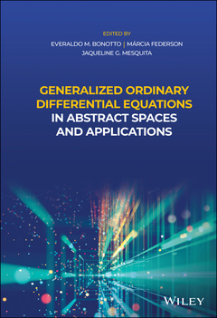 Cover of the book Generalized Ordinary Differential Equations in Abstract Spaces and Applications