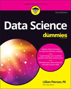 Couverture de l’ouvrage Data Science For Dummies