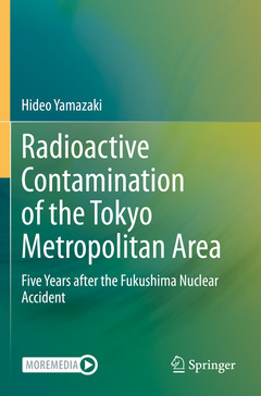 Couverture de l’ouvrage Radioactive Contamination of the Tokyo Metropolitan Area