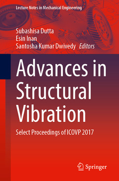 Couverture de l’ouvrage Advances in Structural Vibration