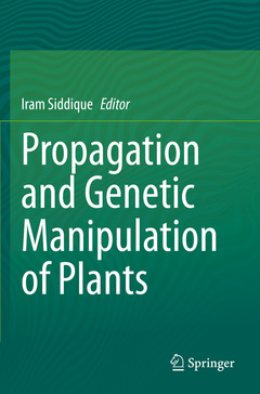 Couverture de l’ouvrage Propagation and Genetic Manipulation of Plants