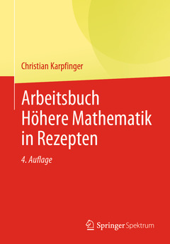 Couverture de l’ouvrage Arbeitsbuch Höhere Mathematik in Rezepten