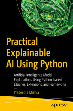 Couverture de l’ouvrage Practical Explainable AI Using Python