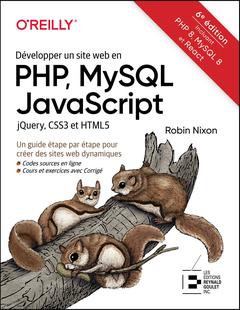 Couverture de l’ouvrage Développer un site web en PHP, MySQL JavaScript jQuery, CSS3 et HTML5
