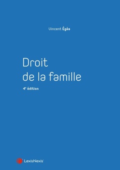 Cover of the book droit de la famille
